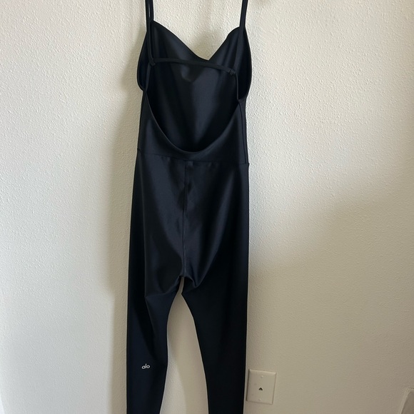 Alo Yoga Airlift Disco Daze Onesie Black - Picture 4 of 7
